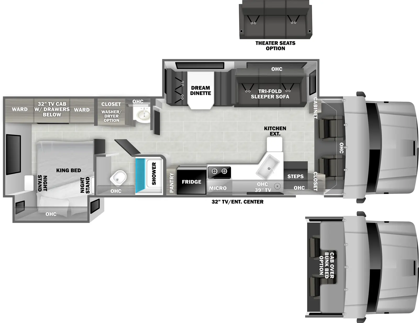 Dynaquest Xl 3400KD Floorplan